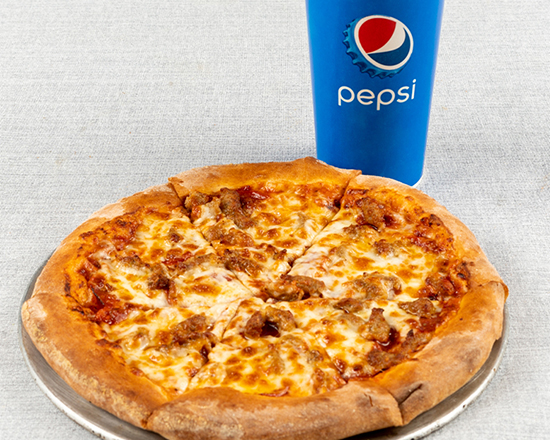 10" Small Pizza & Drink image